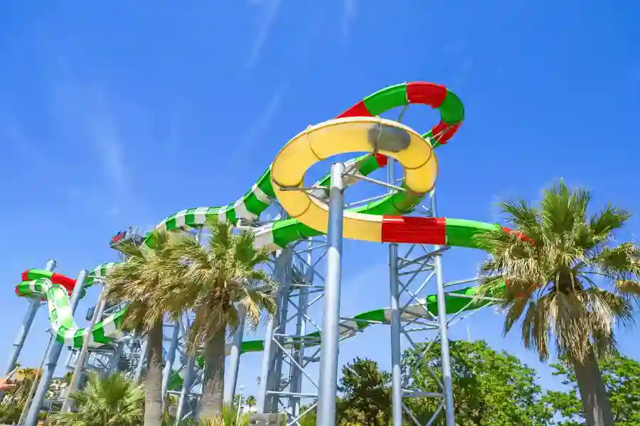 Enjoy the longest and most exciting water rides year-round at Schlitterbahn Galveston Waterpark in Houston, Texas